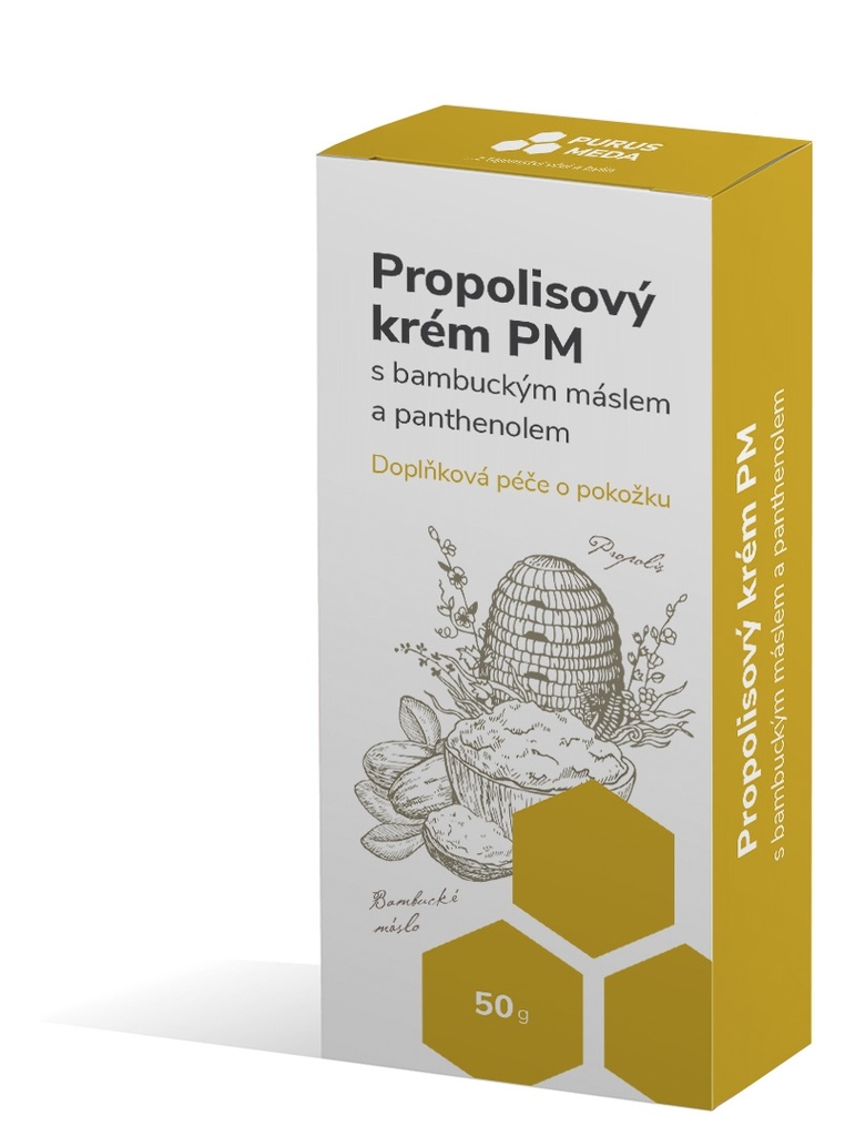 Purus Meda Propolisový krém s bambuckým máslem a panthenolem 50 g